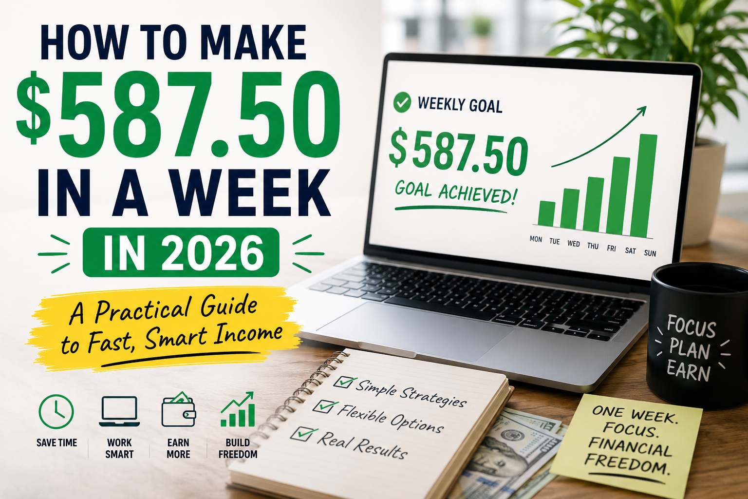How to Make $587.50 in a Week in 2026: A Practical Guide to Fast, Smart Income